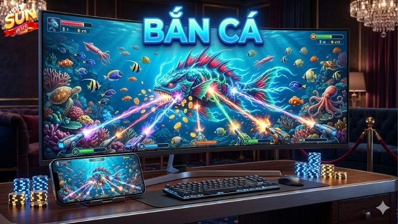 Game bắn cá đổi thưởng tại Sunwin