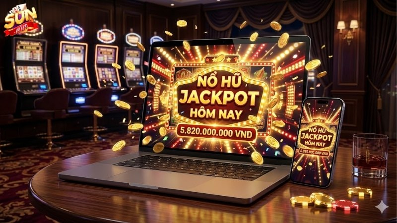 Nổ hũ Jackpot Sunwin thưởng lớn hôm nay